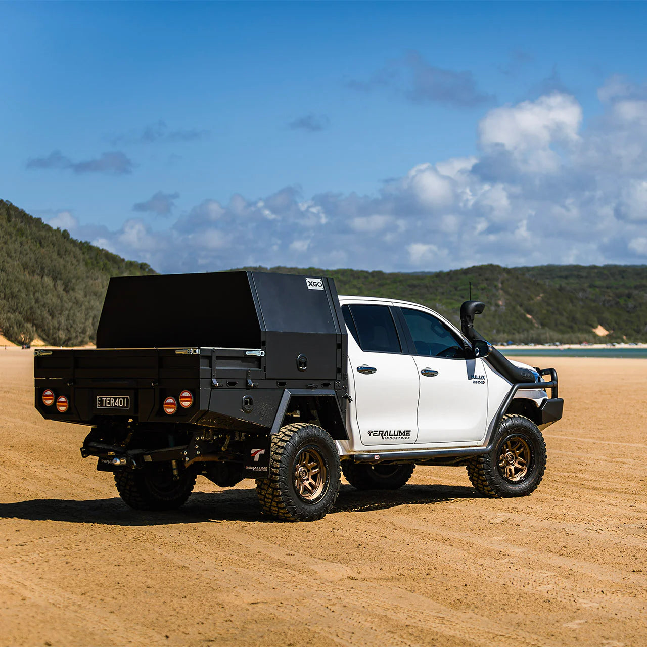 TERALUME XGO™ Aluminium Canopy - 1000mm