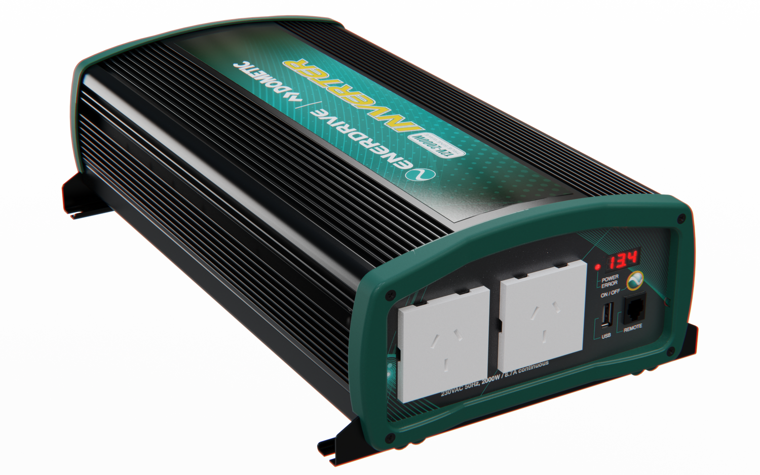 ENERDRIVE EPOWER 2000W/12V PSW INVERTER EN1120S — Roam Offroad