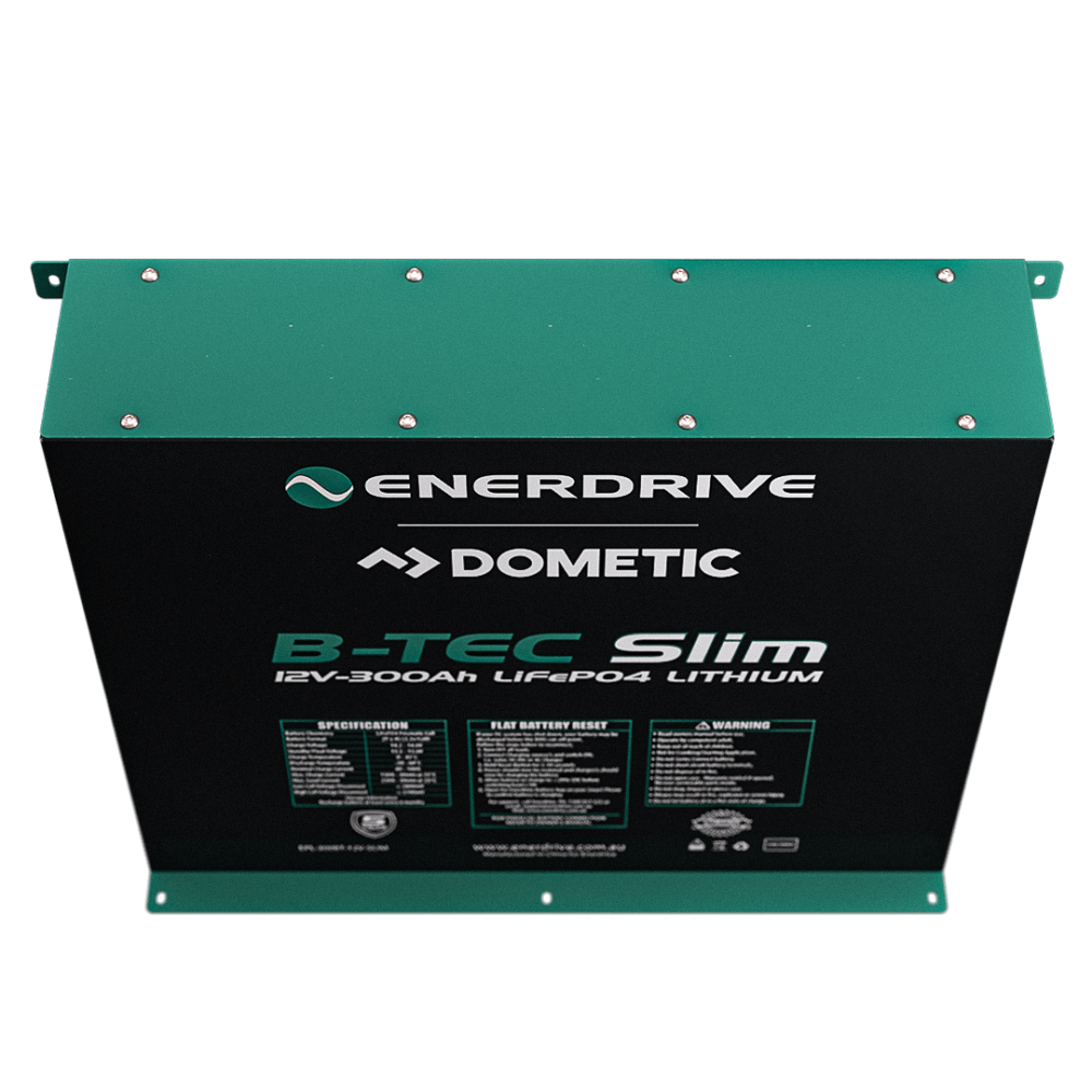 ENERDRIVE B-TEC 300AMP / 12V LIFEPO4 BT SLIM