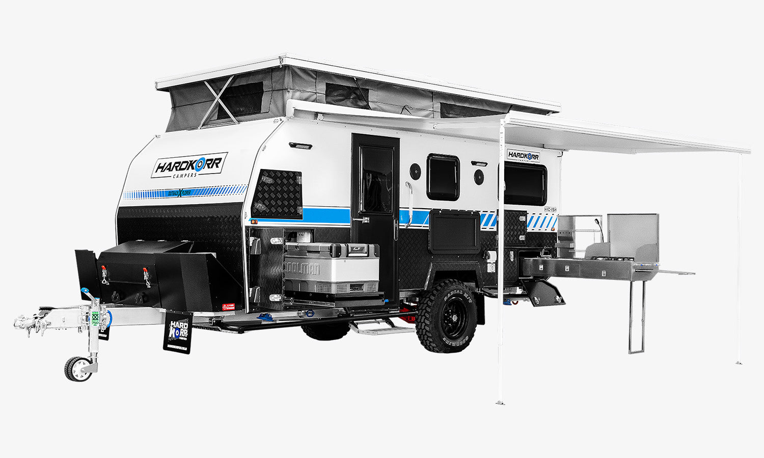 Outback Xplorer 15ft Off Road Hybrid Caravan 2 Berth — Roam Offroad