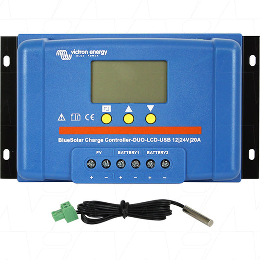 Victron BlueSolar Duo LCD & USB PWM Solar Controller 20 AMP