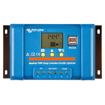 Victron BlueSolar LCD & USB PWM Solar Controller 10 AMP