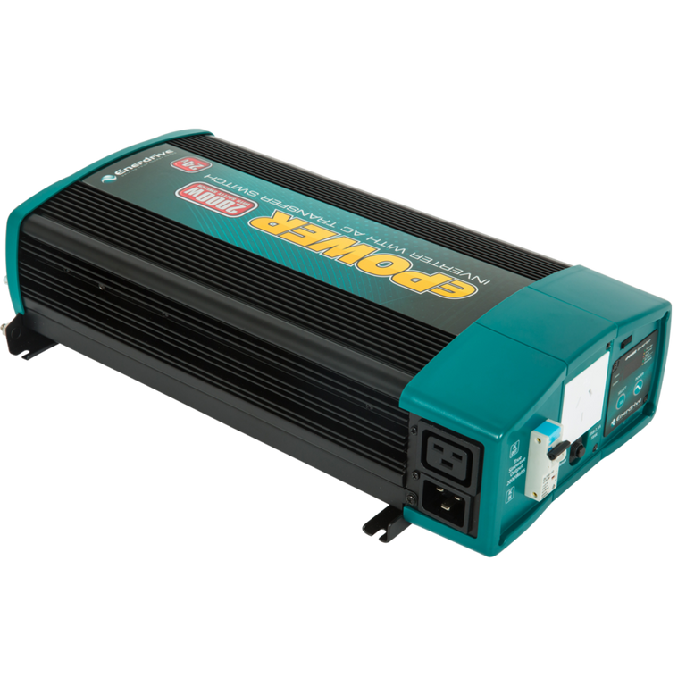 ENERDRIVE EPOWER 2000W/12V W/RCD & AC TFER SWITCH EN1120S-X – ROAM OFFROAD