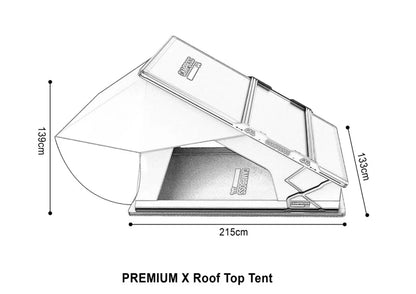 CAMPBOSS PREMUIM X ROOFTOP TENT