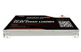 Supcelion 12.8V 100Ah Slimline Lithium Battery with Bluetooth and LCD