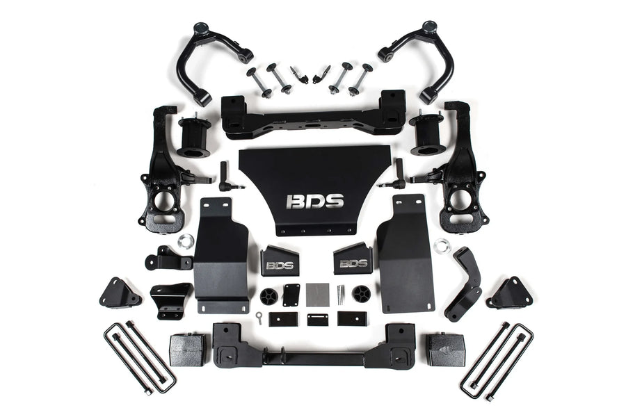 Suspension lift kit components