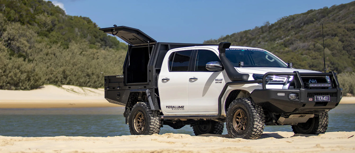 TERALUME XGO™ Aluminium Canopy - 1000mm